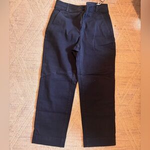 Everlane True Navy Organic Straight-Leg Pants